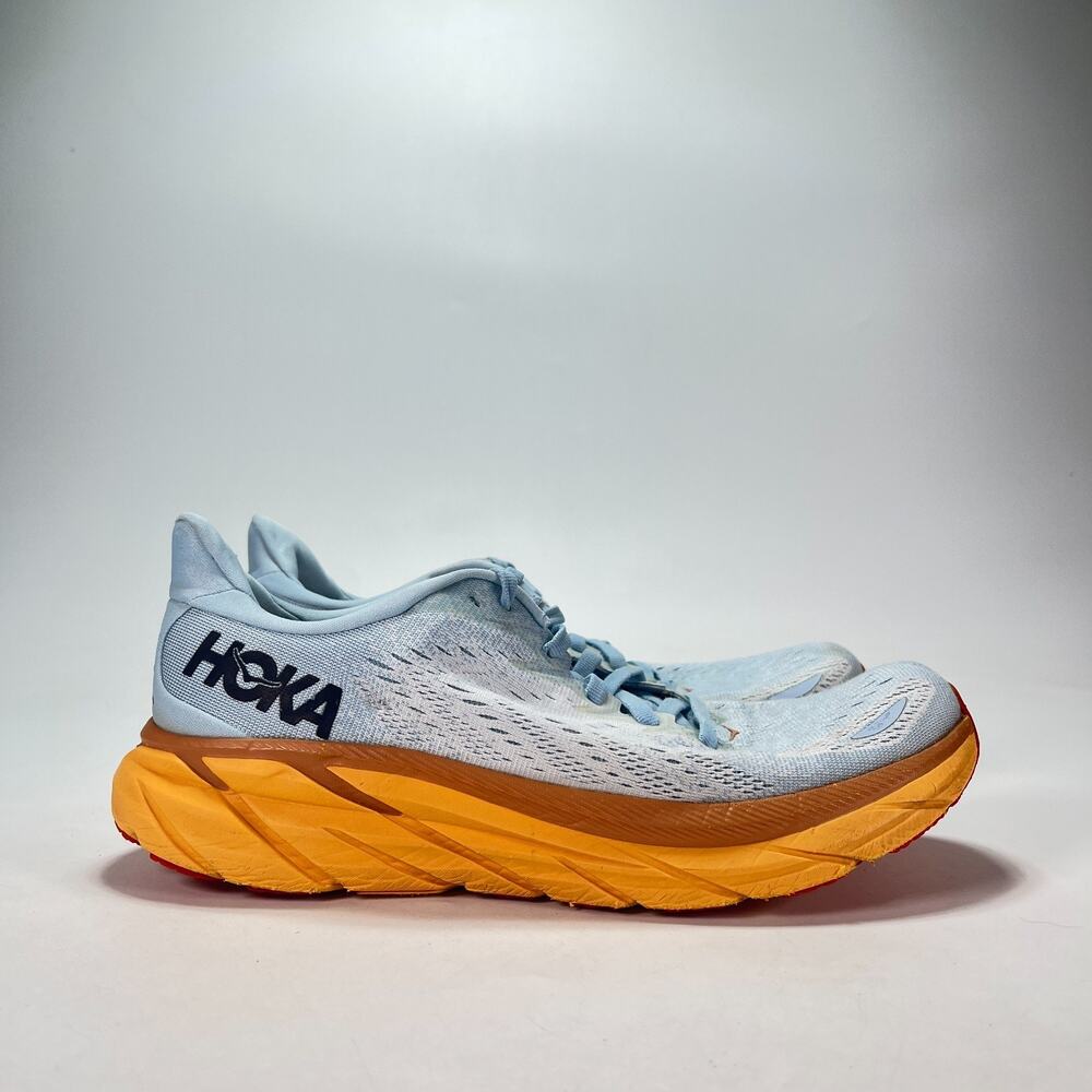 HOKA Clifton 8 Summer Song Ice Flow Running Shoes 1119394-SSIF Women's Size 9.5